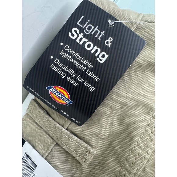 Dickies Carpenter Pants Duck Jeans Men 44X30 Relaxed Fit Straight Leg Beige - Picture 4 of 16